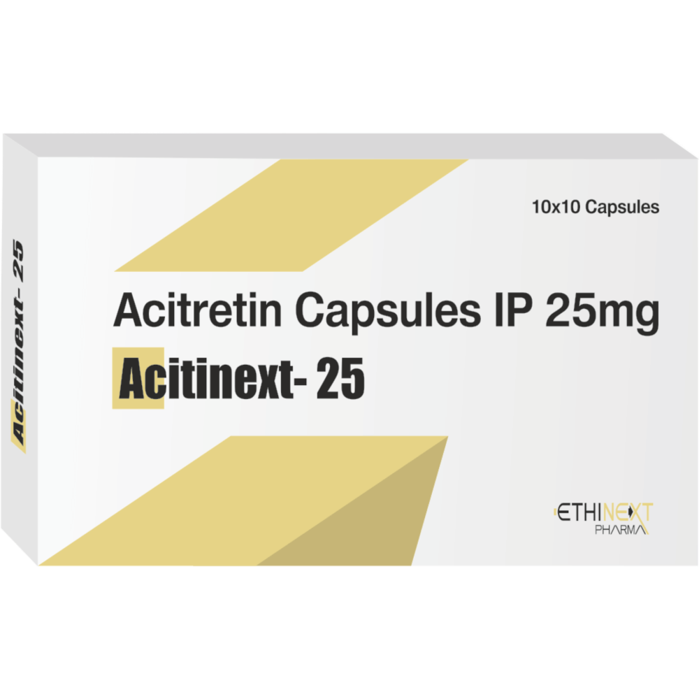 Acitinext 25mg capsules